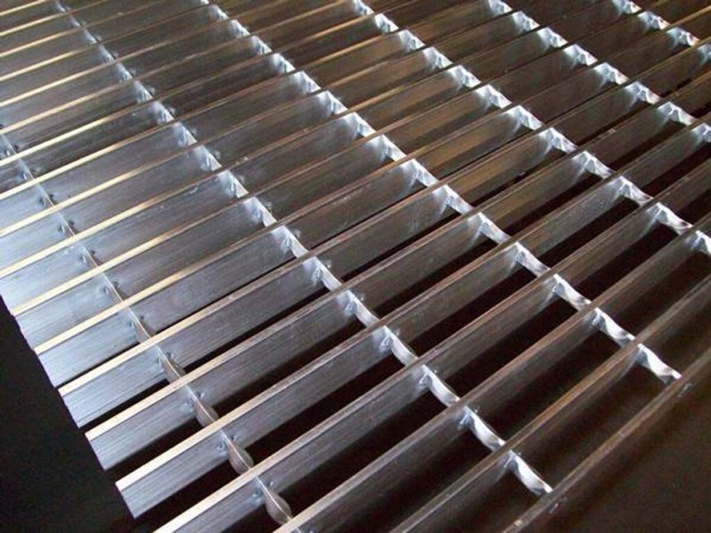 The Swage Locked I Bar Aluminum Gratings