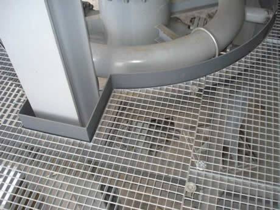 Rectangle Operating Platform Made By Aluminum Gratings