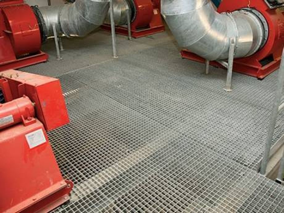 Pipeline Floor Grating Platform