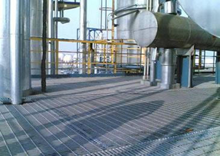 The Power Plant Platform Made By Metal Gratings