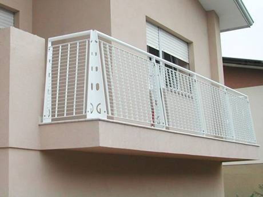 Powder Coating Balcony Fence Made By Steel Gratings