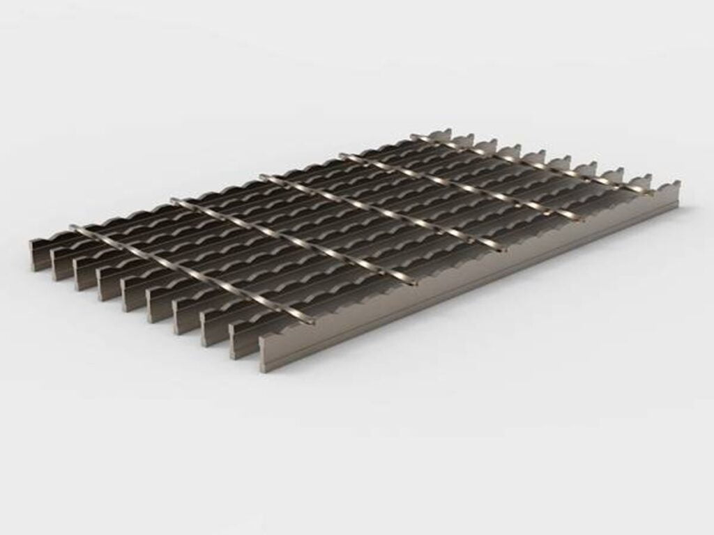 The Serrated I Bar Metal Gratings