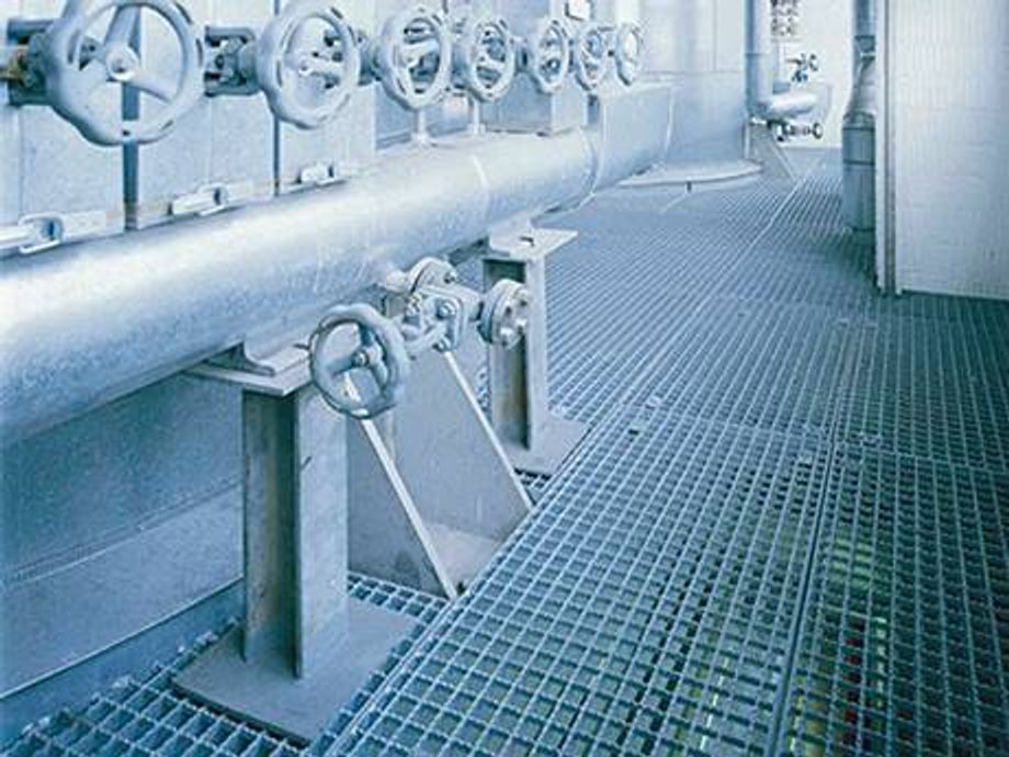 The Swage Press Locked Locked Stairs of Aluminum Gratings of Platform