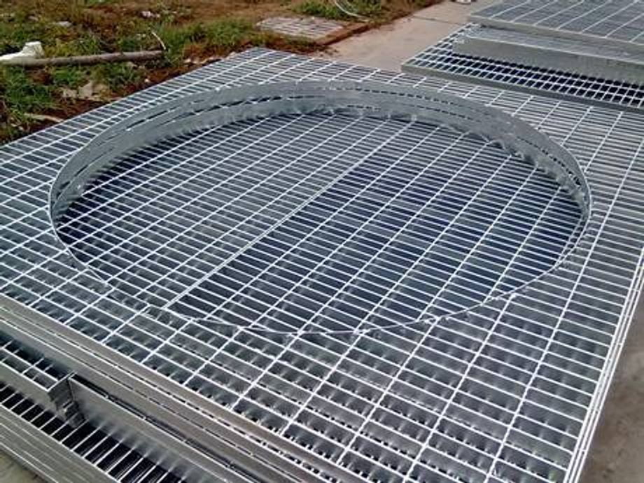 The Round Serrated Welded Grating Floor