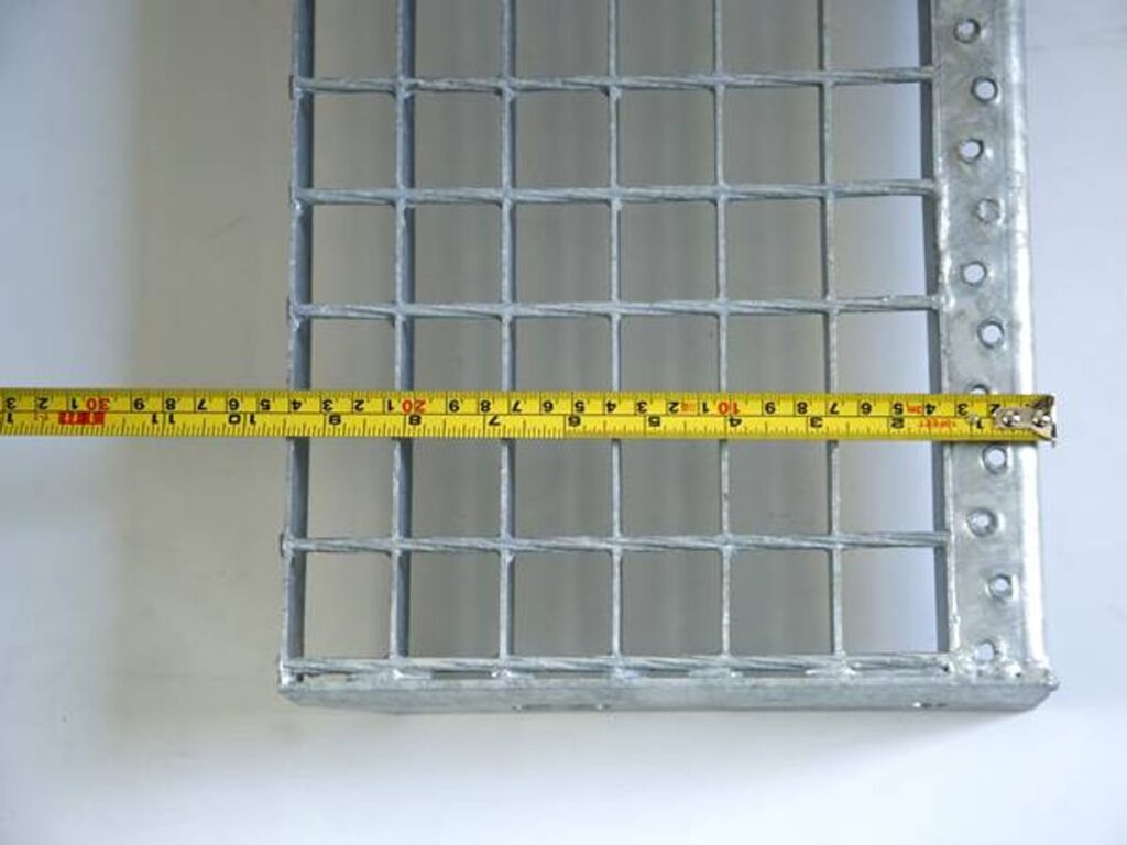 The Width Measuration Of Metal Grating Threads